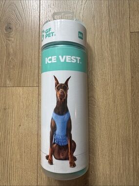 GF Pet Ice Vest Cooling Dog Harness - Blue